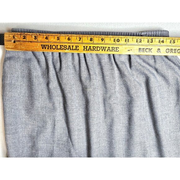 Vintage Alfred Dunner Women Gray Blazer & Skirt Suit Set Size 16 Polyester Blend - Picture 13 of 15